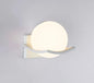 Opal Glass Globe Wall Sconce – White