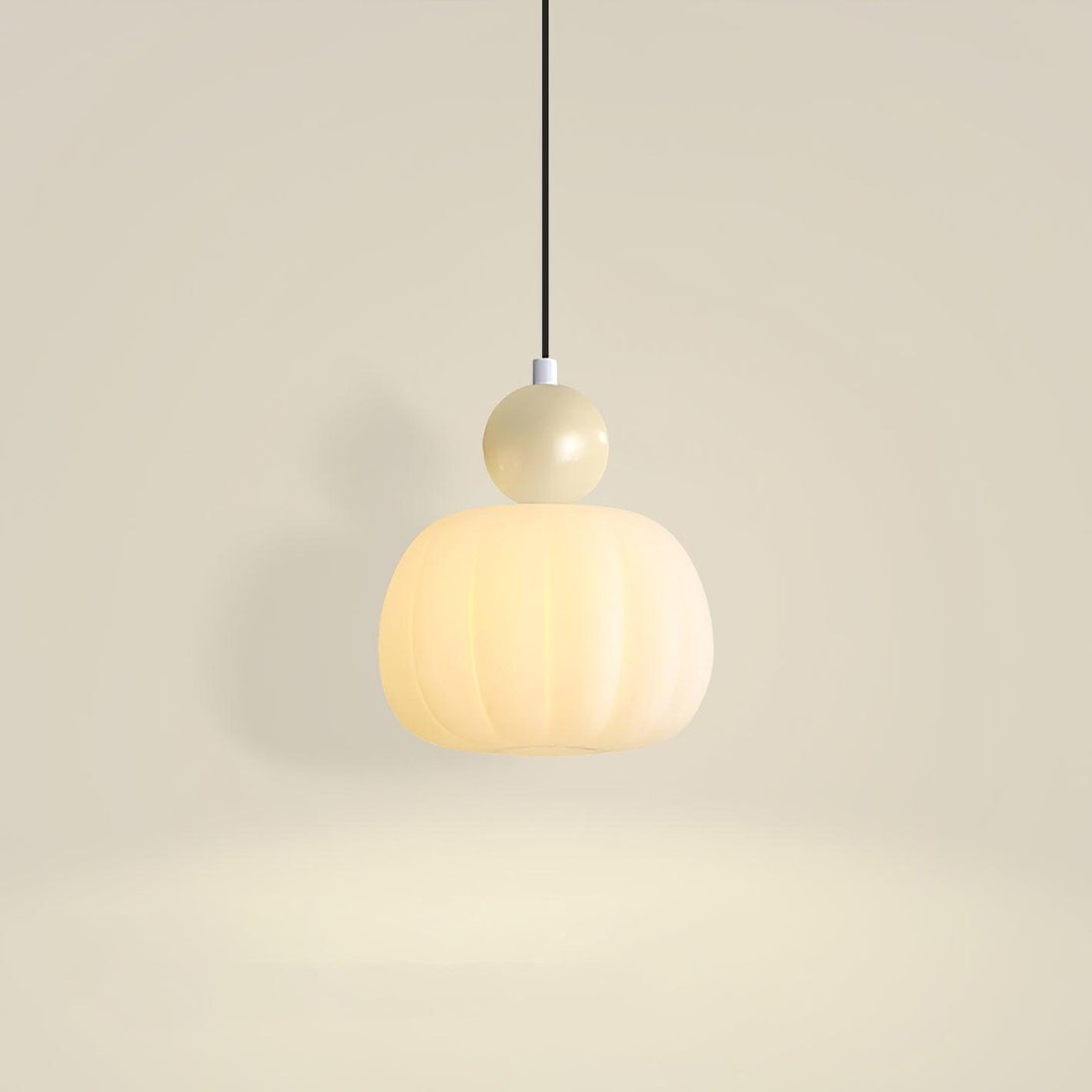 Round Acrylic Mini Pendant Light – full view