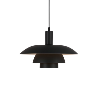 Pendant Light with Tiered Metal Shade