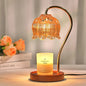 Petal Glass Candle Warmer Lamp – detail view