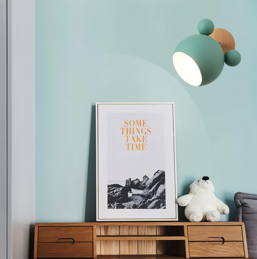 Playful Mouse Wall Lamp