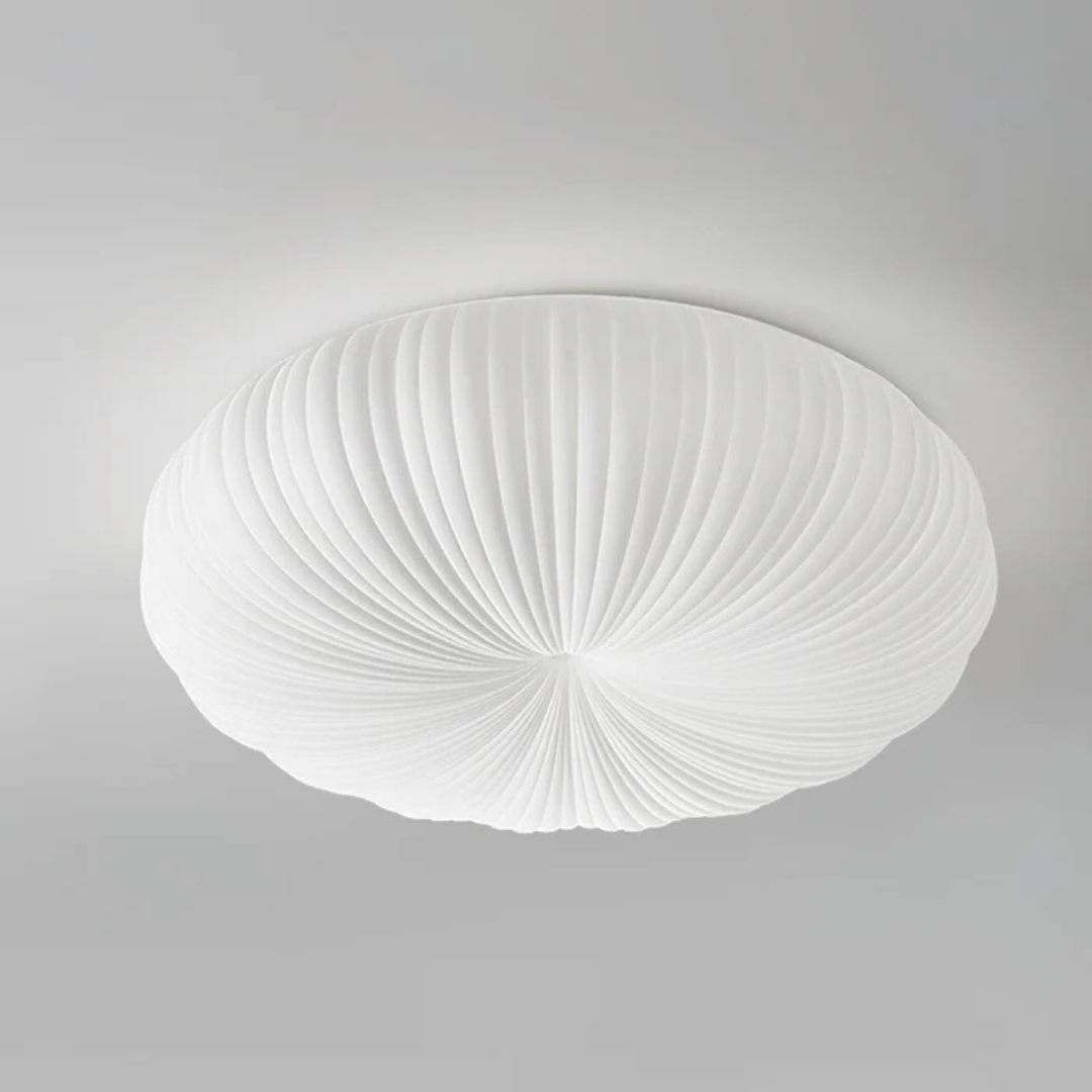 Pleated Acrylic LED Ceiling Light