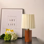 Pleated Shade Table Lamp