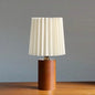Pleated Shade Table Lamp