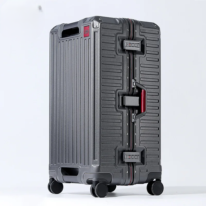 Polycarbonate Hard Shell Suitcase in Grey