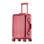 Premium Aluminium-Magnesium Suitcase in Red