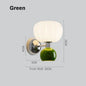 Pumpkin Glass Wall Lamp