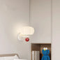 Pumpkin Glass Wall Lamp – Red