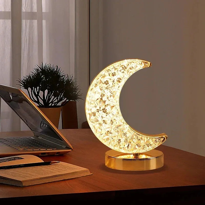 3D Crystal LED Night Light – product photo
