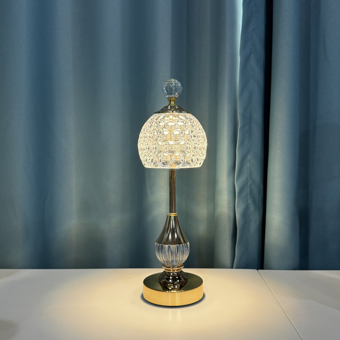 Crystal Touch Table Lamp – close-up