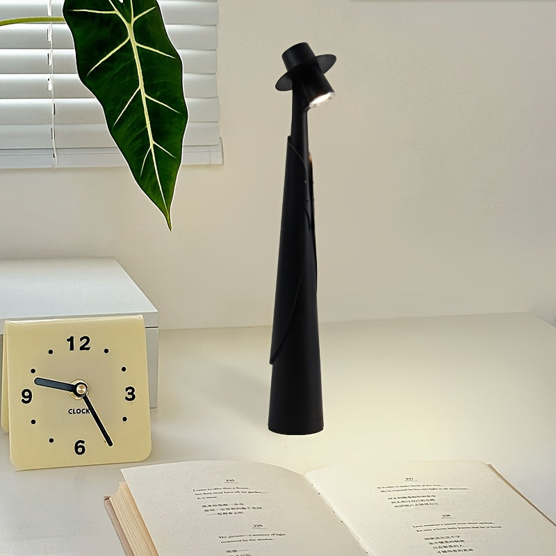 Rechargeable Hat LED Lamp in Black