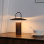 Rechargeable Metal Dome Table Lamp