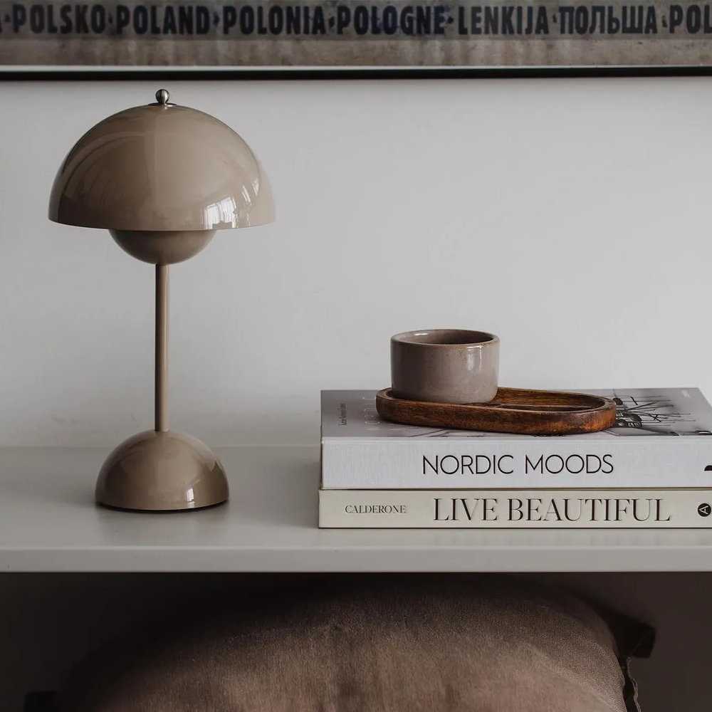 Rechargeable Mushroom LED Table Lamp