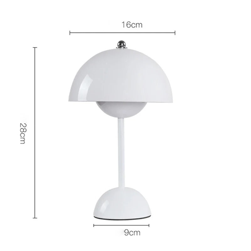 Rechargeable Mushroom LED Table Lamp