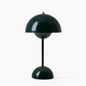 Rechargeable Mushroom LED Table Lamp – Dark Green