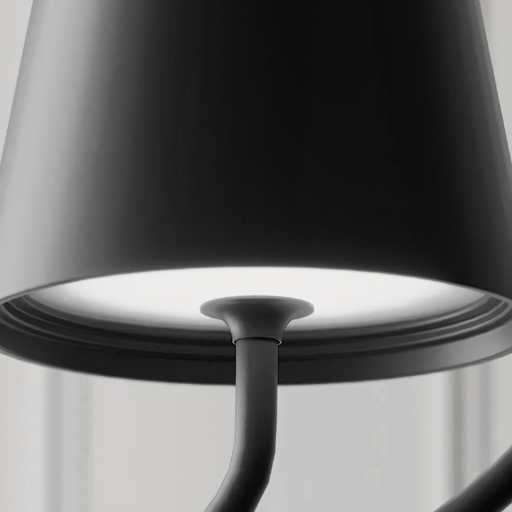 Rechargeable Ring Pendant Light