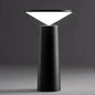 Rechargeable Rotating LED Table Lamp in Black