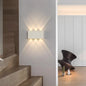 Rechargeable Wood-Grain LED Wall Lamp