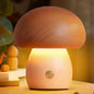 Wooden Mushroom Night Light