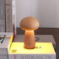 Wooden Mushroom Night Light – Natural Wood