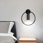 Ring Frame Wall Spotlight – Black