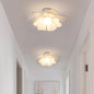 Rose Petal Semi-Flush Ceiling Light