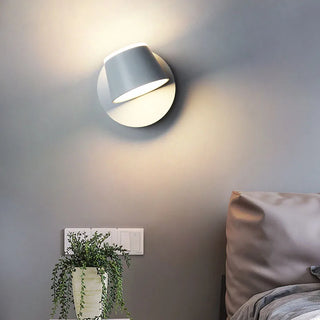 Rotatable Aluminium LED Wall Spotlight – White