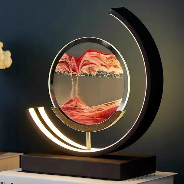 Moving Sand Art LED Table Lamp