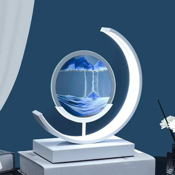 Moving Sand Art LED Table Lamp – product photo