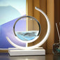 Moving Sand Art LED Table Lamp – close-up