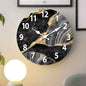 Marble-Effect Wall Clock – product photo