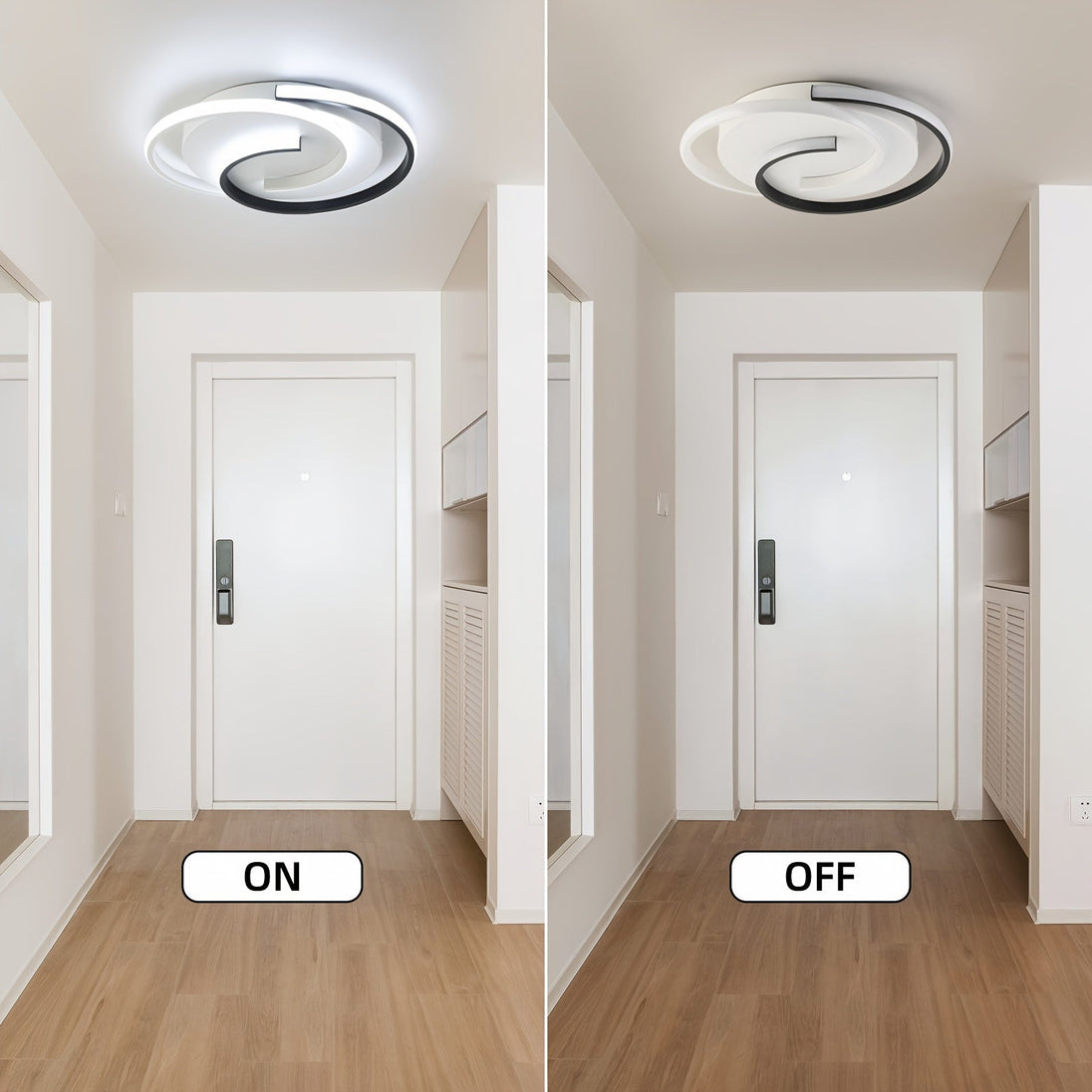 Spiral LED Ceiling Light