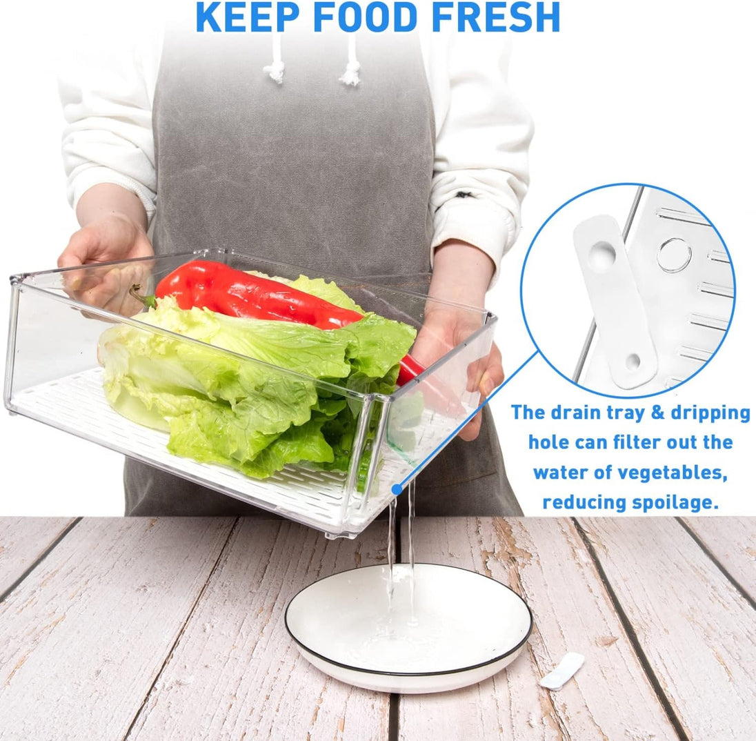 Stackable Fridge Organiser Set of 10