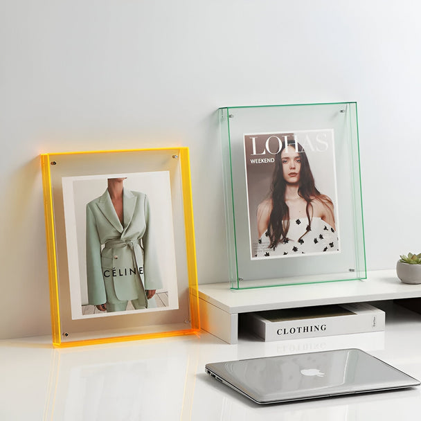 Coloured Acrylic Photo Frame – product photo