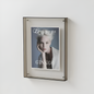 Coloured Acrylic Photo Frame in Grey