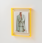 Coloured Acrylic Photo Frame in Yellow