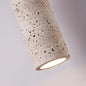 Travertine and Wood Mini Pendant Light