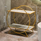 Two-Tier Metal Bathroom Organiser