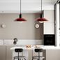 Two-Tone Bauhaus Dome Pendant Light