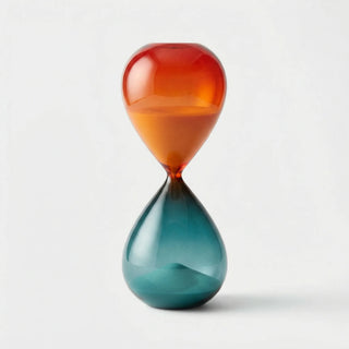 Two-Tone Decorative Hourglass