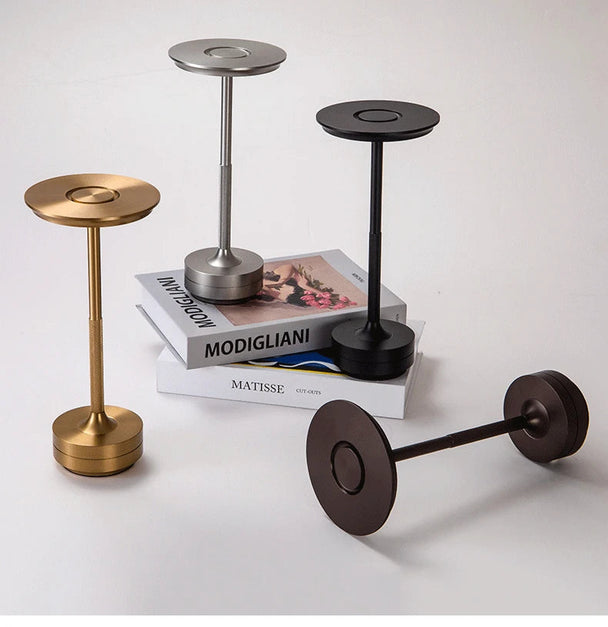 Rechargeable Aluminium Table Lamp