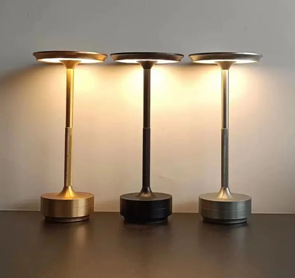 Rechargeable Aluminium Table Lamp – product photo