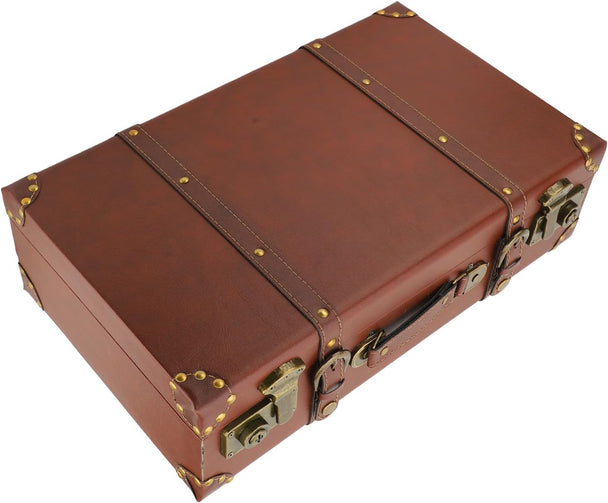 Vintage Leather Overnight Case – product photo