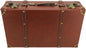 Vintage Leather Overnight Case – styled view
