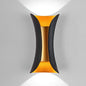 Black and Gold Up and Down Wall Light – detail view